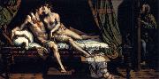 Giulio Romano The Lovers oil on canvas